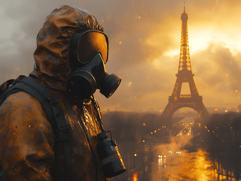 Zone touchée à Paris